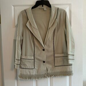 Chico’s lightweight jacket.